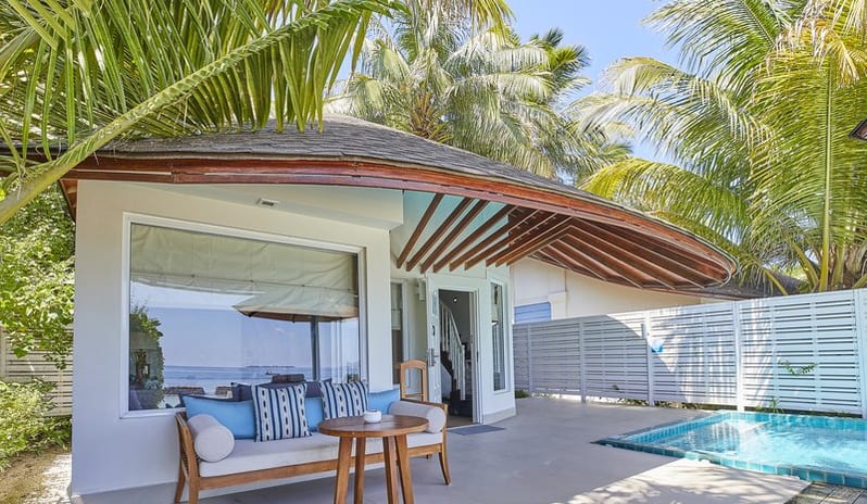 Centara Grand Island Maldives -  Club Two Bedroom Beach Pool Villa Pool Area